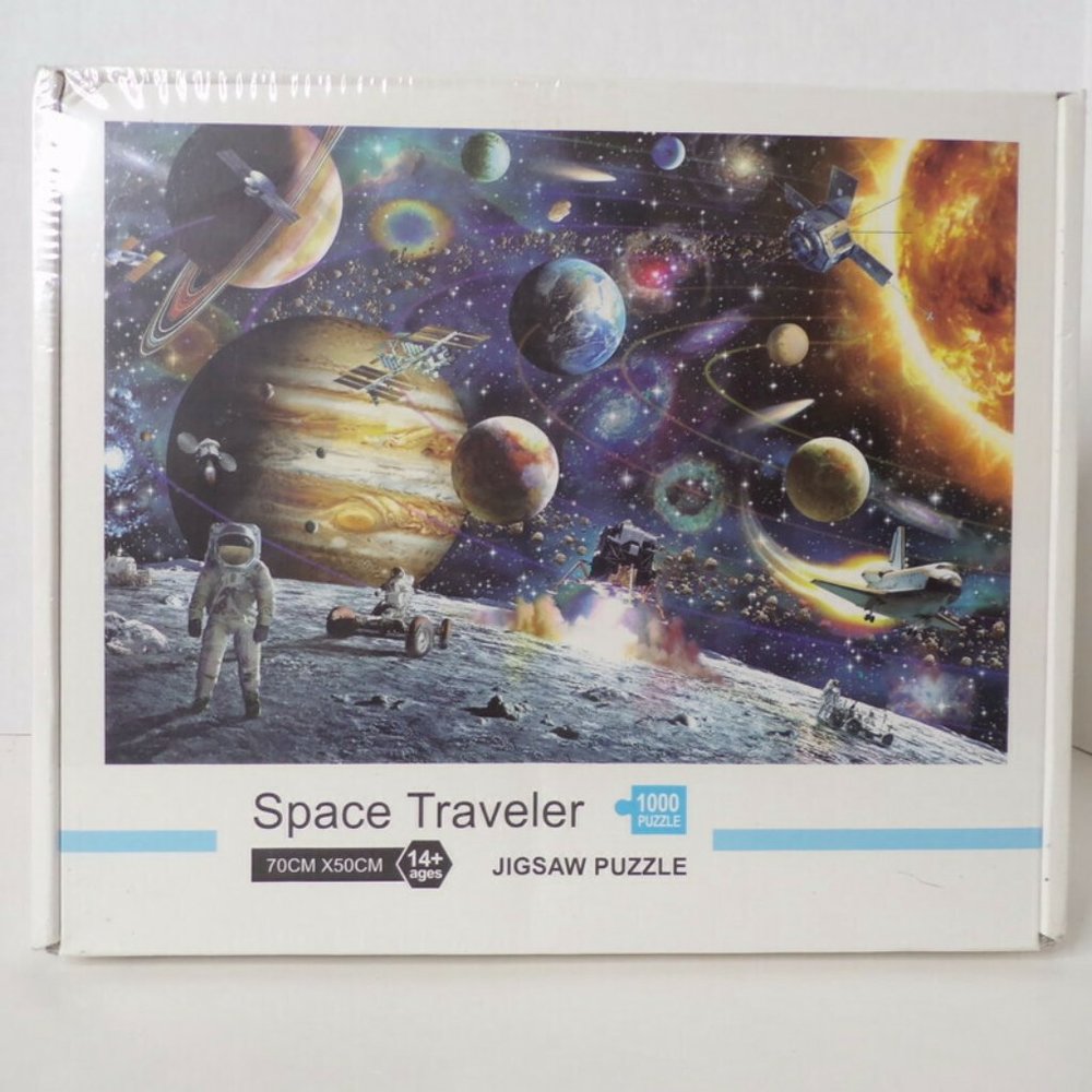 Space Traveler Jigsaw Puzzle 1000 Pieces 14 +